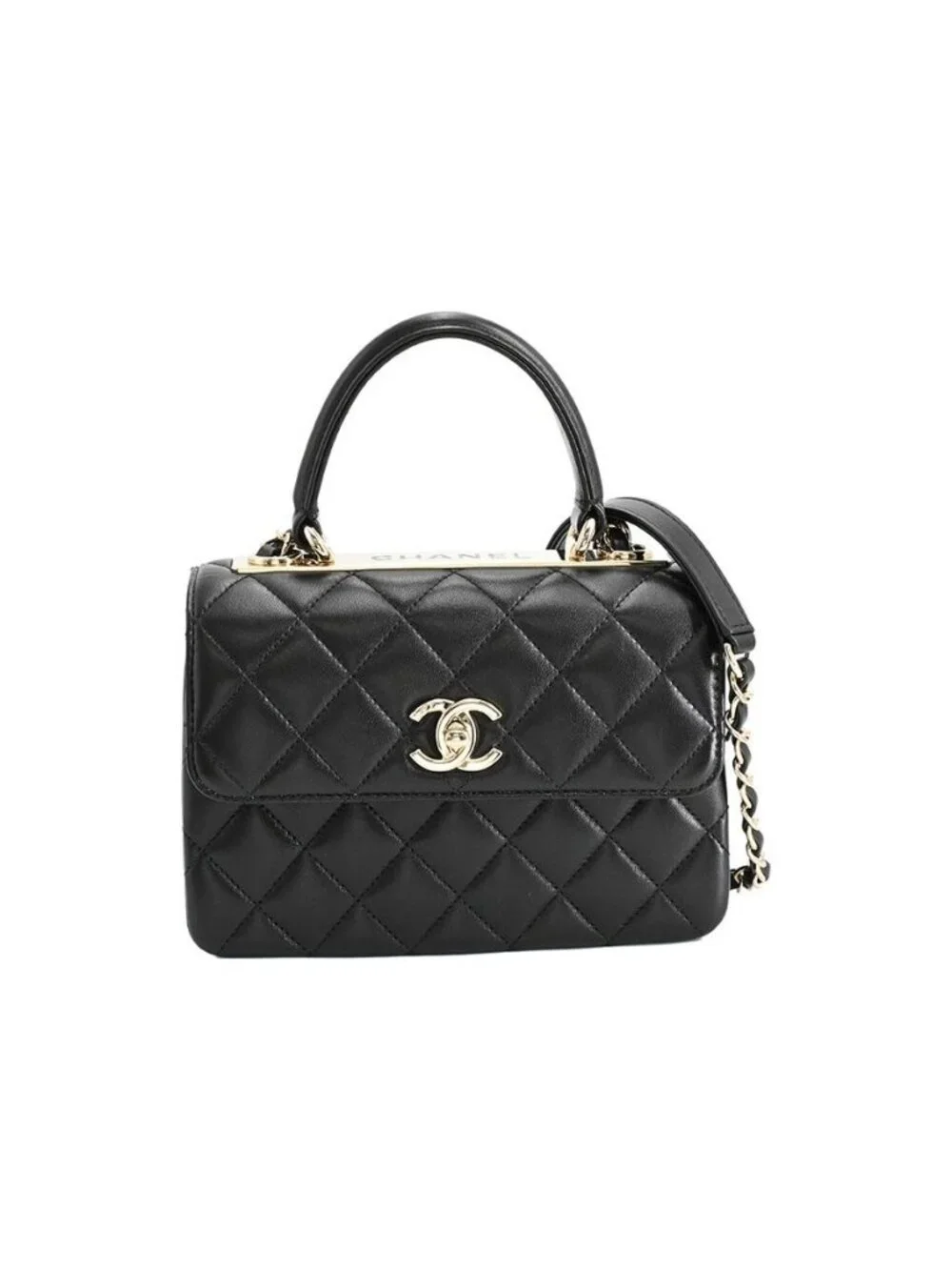 Chanel Handbag Trendy CC Mini Top Handle Flap Bag